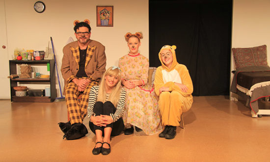 The cast and crew of 3 Bears (April 2016)